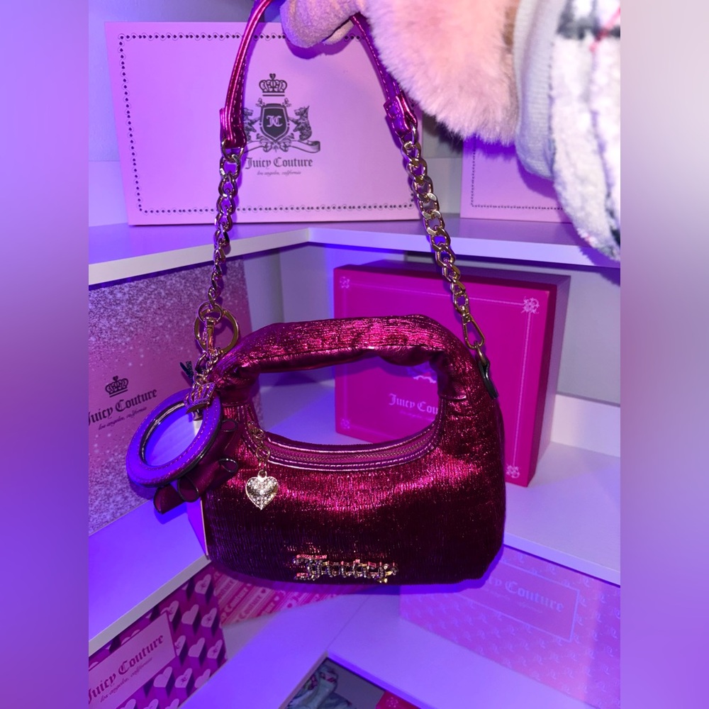 🩷Juicy Couture Fuchsia Crossbody Bag Set🪽✨
